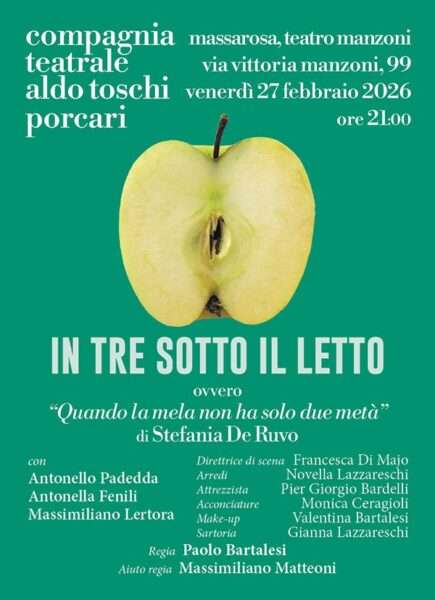 In tre sotto il letto a Massarosa